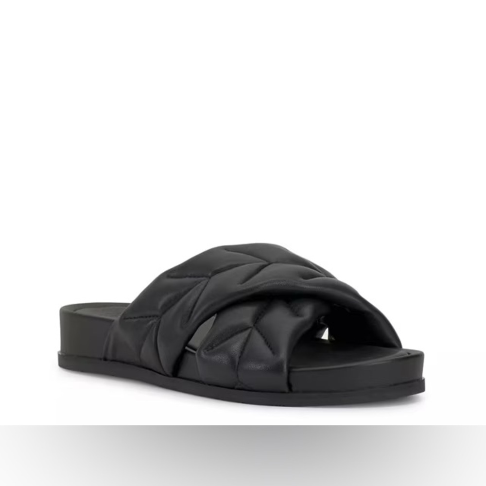Vince Camuto Women's Kanama Black Slide Sandal